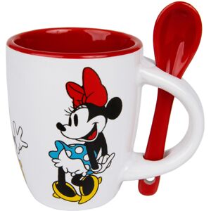 Disney Minnie Mouse Classic Poses Ceramic Espresso Mug with Spoon Disney Minnie Mouse Classic Poses Ceramic Espresso Mug with Spoon