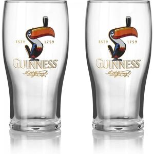 Guinness Toucan 20oz Pint Glass 2-Pack Guinness Toucan 20oz Pint Glass 2-Pack