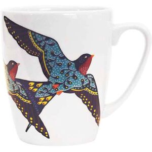 CHURCHILL CHINA (Swallow) Queens by Churchill Paradise Bird Coffee Mug Tea Cups 400ml CHURCHILL CHINA (Swallow) Queens by Churchill Paradise Bird Coffee Mug Tea Cups 400ml