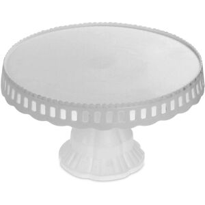 RSW White Plastic Traditional Desserts Cake Stand Plate Display RSW White Plastic Traditional Desserts Cake Stand Plate Display