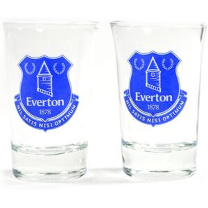 Everton FC Everton Two Pack Shot Glasses Everton FC Everton Two Pack Shot Glasses