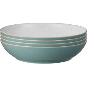 Denby Elements Fern Green 4 Pc Pasta Bowl Set Denby Elements Fern Green 4 Pc Pasta Bowl Set