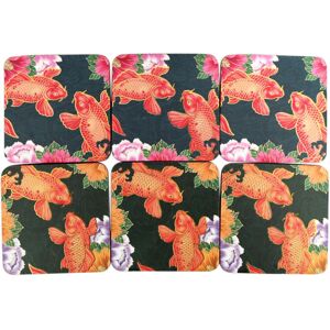 Carousel Pack Of 6 Gorgeous Bright Koi Fish Coaster For Drinks ~ Coffee Table Mats Carousel Pack Of 6 Gorgeous Bright Koi Fish Coaster For Drinks ~ Coffee Table Mats