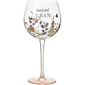 WIDDOP and Co. Mother's Day Gin Copa Glass Balloon Glassware Wildflower Floral Gift - Gran WIDDOP and Co. Mother's Day Gin Copa Glass Balloon Glassware Wildflower Floral Gift - Gran