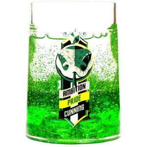 Harry Potter Slytherin House Glitter Liquid Tumbler Harry Potter Slytherin House Glitter Liquid Tumbler