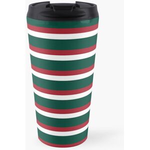 Famgem Insulated Travel Coffee Mug Leicester Tigers rugby club colours - Striped Stainl Famgem Insulated Travel Coffee Mug Leicester Tigers rugby club colours - Striped Stainl