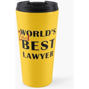 Famgem Insulated Travel Coffee Mug World's 2nd Best Lawyer Stainless Steel Cup Tumbler Famgem Insulated Travel Coffee Mug World's 2nd Best Lawyer Stainless Steel Cup Tumbler