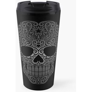 Famgem Insulated Travel Coffee Mug Dark Swirling Sugar Skull Stainless Steel Cup Tumble Famgem Insulated Travel Coffee Mug Dark Swirling Sugar Skull Stainless Steel Cup Tumble