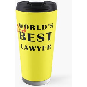 Famgem Insulated Travel Coffee Mug world's 2nd best lawyer Stainless Steel Cup Tumbler Famgem Insulated Travel Coffee Mug world's 2nd best lawyer Stainless Steel Cup Tumbler