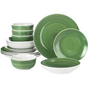 Waterside 16pc Green Spinwash Dinner Set Waterside 16pc Green Spinwash Dinner Set