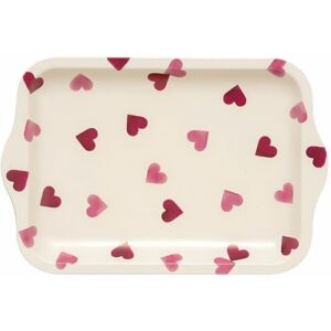 Carousel Home Emma Bridgewater - Pink Hearts Small Tin Tray Rectangle Serving Tray With Hand Carousel Home Emma Bridgewater - Pink Hearts Small Tin Tray Rectangle Serving Tray With Hand