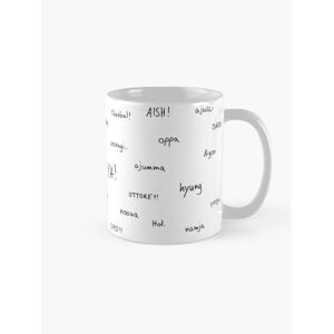 WHIBOS Mugs 11oz Kdrama Vocabulary Coffee Ceramic Mug Funny Anniversary Novelty Christm WHIBOS Mugs 11oz Kdrama Vocabulary Coffee Ceramic Mug Funny Anniversary Novelty Christm