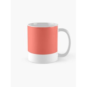 WHIBOS Mugs 11oz pantone living coral Coffee Ceramic Mug Funny Anniversary Novelty Chri WHIBOS Mugs 11oz pantone living coral Coffee Ceramic Mug Funny Anniversary Novelty Chri