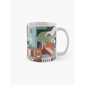 WHIBOS Mugs 11oz Moseley Village Coffee Ceramic Mug Funny Anniversary Novelty Christmas WHIBOS Mugs 11oz Moseley Village Coffee Ceramic Mug Funny Anniversary Novelty Christmas