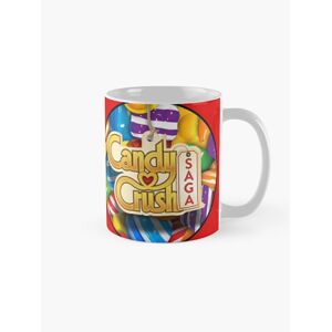 WHIBOS Mugs 11oz Candy Crush Logo Coffee Ceramic Mug Funny Anniversary Novelty Christma WHIBOS Mugs 11oz Candy Crush Logo Coffee Ceramic Mug Funny Anniversary Novelty Christma