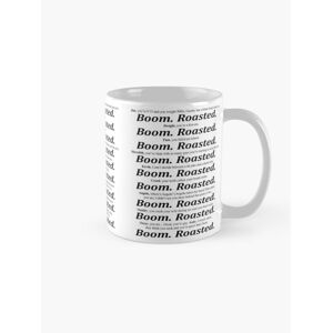 WHIBOS Mugs 11oz The Office: "Boom Roasted" Party Roast. Coffee Ceramic Mug Funny Anni WHIBOS Mugs 11oz The Office: "Boom Roasted" Party Roast. Coffee Ceramic Mug Funny Anni