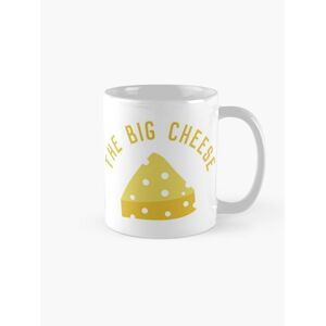 WHIBOS Mugs 11oz The Big Cheese Coffee Ceramic Mug Funny Anniversary Novelty Christmas WHIBOS Mugs 11oz The Big Cheese Coffee Ceramic Mug Funny Anniversary Novelty Christmas
