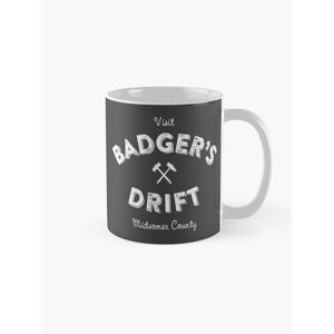 WHIBOS Mugs 11oz Visit Badger's Drift Coffee Ceramic Mug Funny Anniversary Novelty Chr WHIBOS Mugs 11oz Visit Badger's Drift Coffee Ceramic Mug Funny Anniversary Novelty Chr