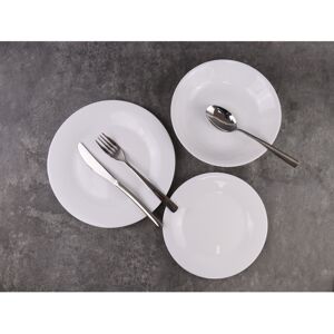 URBN Living (Aria - Round, 12 piece) 12/24 White Glass Dinner Set Small Plate Soup Bowl URBN Living (Aria - Round, 12 piece) 12/24 White Glass Dinner Set Small Plate Soup Bowl
