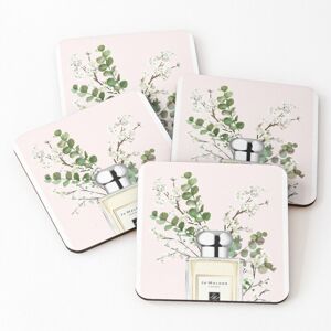 WHIBOS Leather Coasters Jo Malone Set of 4 / 4 x 4 inch WHIBOS Leather Coasters Jo Malone Set of 4 / 4 x 4 inch
