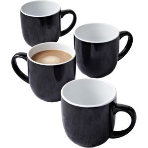 HOMELOX Glossy Set of 4 Tea Coffee Mugs Cups Kitchenware Quality Stoneware Hot Drink Mug HOMELOX Glossy Set of 4 Tea Coffee Mugs Cups Kitchenware Quality Stoneware Hot Drink Mug