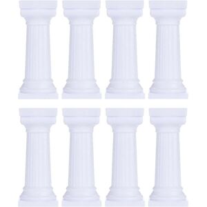 Unbranded 8 Pcs Wedding Decor Tiered Cake Support Cake Display Supports Roman Column Cake Unbranded 8 Pcs Wedding Decor Tiered Cake Support Cake Display Supports Roman Column Cake