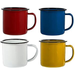 Unbranded 4pcs Enamel Mug Vintage Camping Mugs Water Mugs Camping Coffee Milk Mugs Unbranded 4pcs Enamel Mug Vintage Camping Mugs Water Mugs Camping Coffee Milk Mugs