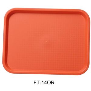 Yanco FT-14OR 14 x 10 in. Fast Food Serving Tray, Orange - Pack of 24 Yanco FT-14OR 14 x 10 in. Fast Food Serving Tray, Orange - Pack of 24