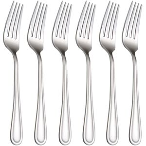 faderic Salad Forks Set of 6, Flatware Forks 7-Inch, Stainless Steel Table Forks Mirror faderic Salad Forks Set of 6, Flatware Forks 7-Inch, Stainless Steel Table Forks Mirror