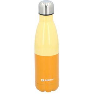 Alpina (Yellow) Stainless Steel Water Bottle Double Wall Vacuum Alpina (Yellow) Stainless Steel Water Bottle Double Wall Vacuum