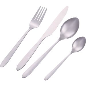 Royalford StainlessSteel Cutlery Set16Piece DishwasherSafe Matt Finish Royalford StainlessSteel Cutlery Set16Piece DishwasherSafe Matt Finish