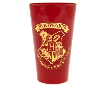 Harry Potter Premium Hogwarts Crest 500ml Glass Harry Potter Premium Hogwarts Crest 500ml Glass