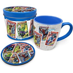 Marvel Collectors Cards Retro Mug and Coaster Set Marvel Collectors Cards Retro Mug and Coaster Set