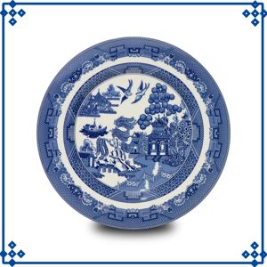 Blue Willow Dinner Plate 27cm Ceramic Platter Tableware Antique Oriental Style Blue Willow Dinner Plate 27cm Ceramic Platter Tableware Antique Oriental Style