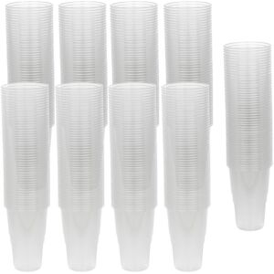 URBN Living (500 Cups) 568ml Clear Strong Plastic Full Pint Glasses Disposable Reusable Part URBN Living (500 Cups) 568ml Clear Strong Plastic Full Pint Glasses Disposable Reusable Part