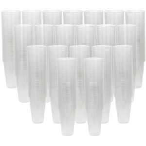 URBN Living (1000 Cups) 568ml Clear Strong Plastic Full Pint Glasses Disposable Reusable Par URBN Living (1000 Cups) 568ml Clear Strong Plastic Full Pint Glasses Disposable Reusable Par