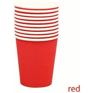 nobrand (Red, 10PCS) 10 Pcs/pack Color Disposable Paper Cups Multifunctional Solid Color nobrand (Red, 10PCS) 10 Pcs/pack Color Disposable Paper Cups Multifunctional Solid Color