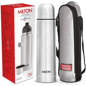 Milton Vacuum Flask for Hot Drink 1 Litre (34 oz), Stainless Steel Double Walled Insula Milton Vacuum Flask for Hot Drink 1 Litre (34 oz), Stainless Steel Double Walled Insula