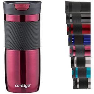 Contigo Byron Snapseal Travel Mug, Stainless Steel Thermal , vacuum flask, leakp Contigo Byron Snapseal Travel Mug, Stainless Steel Thermal , vacuum flask, leakp