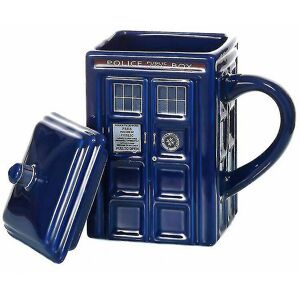 Unbranded Doctor Who Tardis Mug Coffee Tea Cup Police Box Ceramic Mug With Lid Cover Birth Unbranded Doctor Who Tardis Mug Coffee Tea Cup Police Box Ceramic Mug With Lid Cover Birth