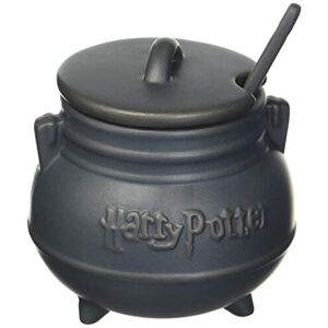 Harry Potter Cauldron Soup Mug with Spoon, 1 Count (Pack of 1), Black Harry Potter Cauldron Soup Mug with Spoon, 1 Count (Pack of 1), Black