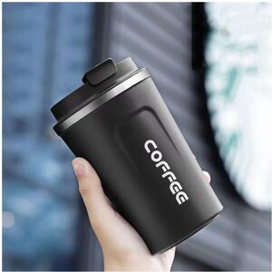 RYWOLT (Black) Insulated Travel Coffee Mug Cup Thermal Stainless Steel Flask Vacuum The RYWOLT (Black) Insulated Travel Coffee Mug Cup Thermal Stainless Steel Flask Vacuum The