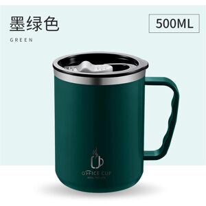 Unbranded (Dark green, 500ml) 304 Stainless Steel Marg Cup Double -Layership Cup Coffee Co Unbranded (Dark green, 500ml) 304 Stainless Steel Marg Cup Double -Layership Cup Coffee Co