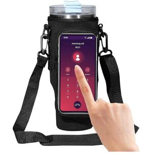 Unbranded (Transparent black (spot available)) 40OZ Ice Bado Cup Stelk Squet Cup Set Water Unbranded (Transparent black (spot available)) 40OZ Ice Bado Cup Stelk Squet Cup Set Water