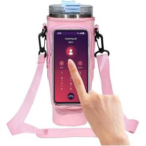 Unbranded (Transparent pink (spot available)) 40OZ Ice Bado Cup Stelk Squet Cup Set Water Unbranded (Transparent pink (spot available)) 40OZ Ice Bado Cup Stelk Squet Cup Set Water