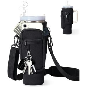 Unbranded (Black (spot -available keychain)) 40OZ Ice Bado Cup Stelk Squet Cup Set Water P Unbranded (Black (spot -available keychain)) 40OZ Ice Bado Cup Stelk Squet Cup Set Water P