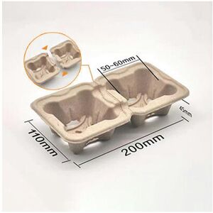 Unbranded (Poverty double-cup support (square corner)-500 per person/piece) Disposable Pul Unbranded (Poverty double-cup support (square corner)-500 per person/piece) Disposable Pul