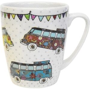CHURCHILL CHINA (Campers) The Caravan Trail Festival CARAVANS Fine China 400ml Oak Mug CHURCHILL CHINA (Campers) The Caravan Trail Festival CARAVANS Fine China 400ml Oak Mug