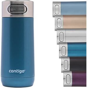 Contigo Luxe Autoseal Travel Mug, Stainless Steel Thermal Mug, Vacuum Flask, Lea Contigo Luxe Autoseal Travel Mug, Stainless Steel Thermal Mug, Vacuum Flask, Lea