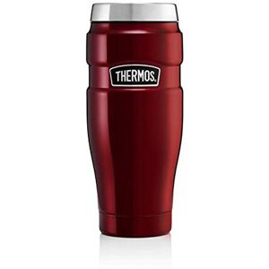 Thermos 101535 Stainless Steel King Travel Tumbler, Red, 470 ml, 1 Count (Pack o Thermos 101535 Stainless Steel King Travel Tumbler, Red, 470 ml, 1 Count (Pack o
